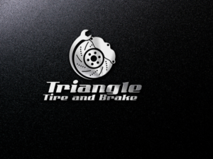 Logo Design by the majestic design for Triangle Tire and Brake, Inc. | Design: #25317178