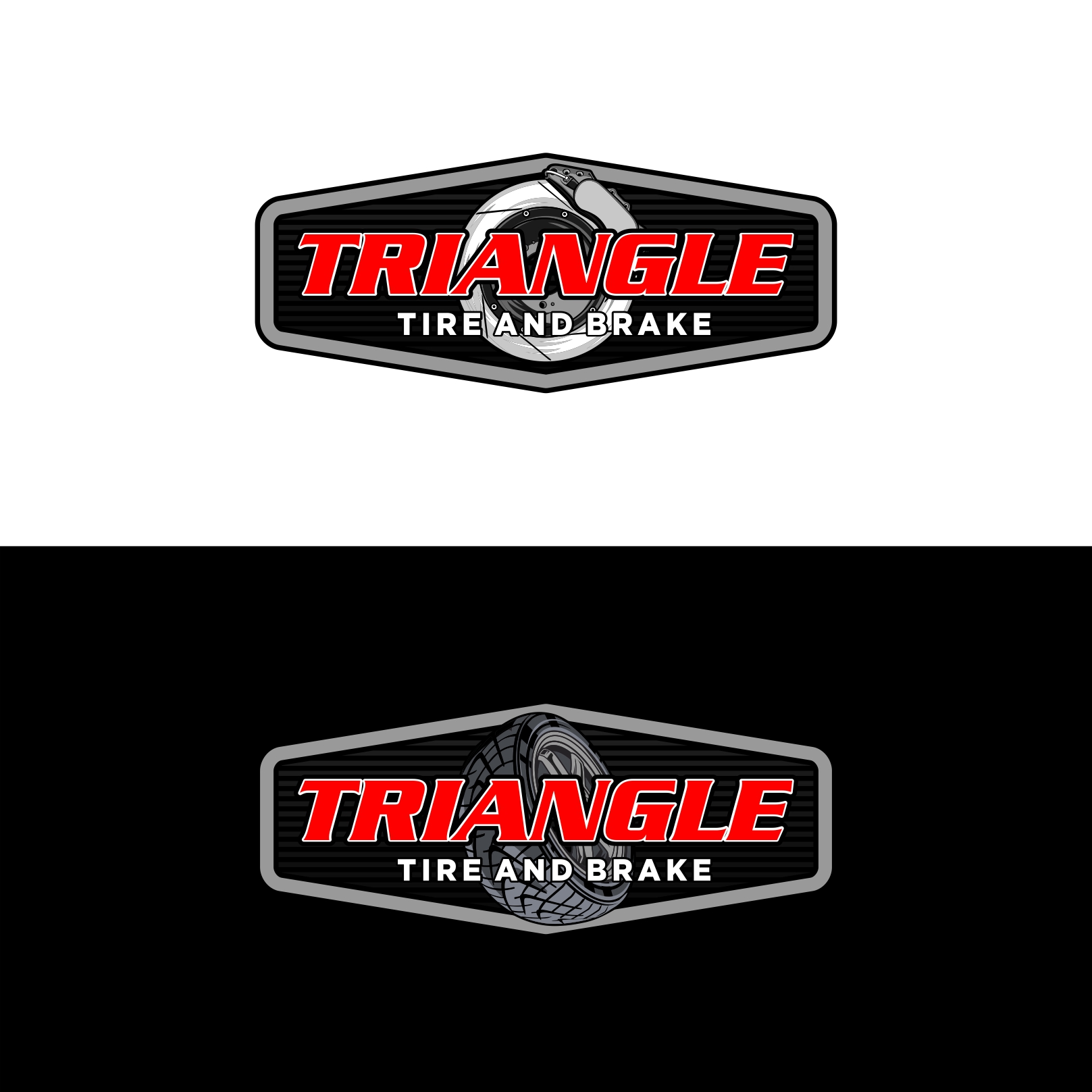Logo Design by Avilash for Triangle Tire and Brake, Inc. | Design #25354935