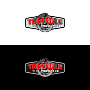 Logo Design by Avilash for Triangle Tire and Brake, Inc. | Design: #25368575