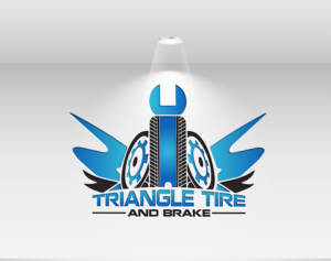 Logo Design by Makerson for Triangle Tire and Brake, Inc. | Design: #25348786