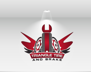 Logo Design by Makerson for Triangle Tire and Brake, Inc. | Design: #25348787