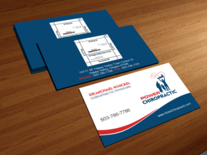 Business Card Design by Creations Box 2015 for Power Chiropractic | Design: #25364290