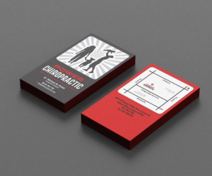 Power Chiropractic Business Cards | Business Card Design by FigliaPerduta