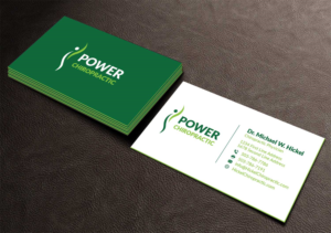 Business Card Design by Musa. A for Power Chiropractic | Design #25373790
