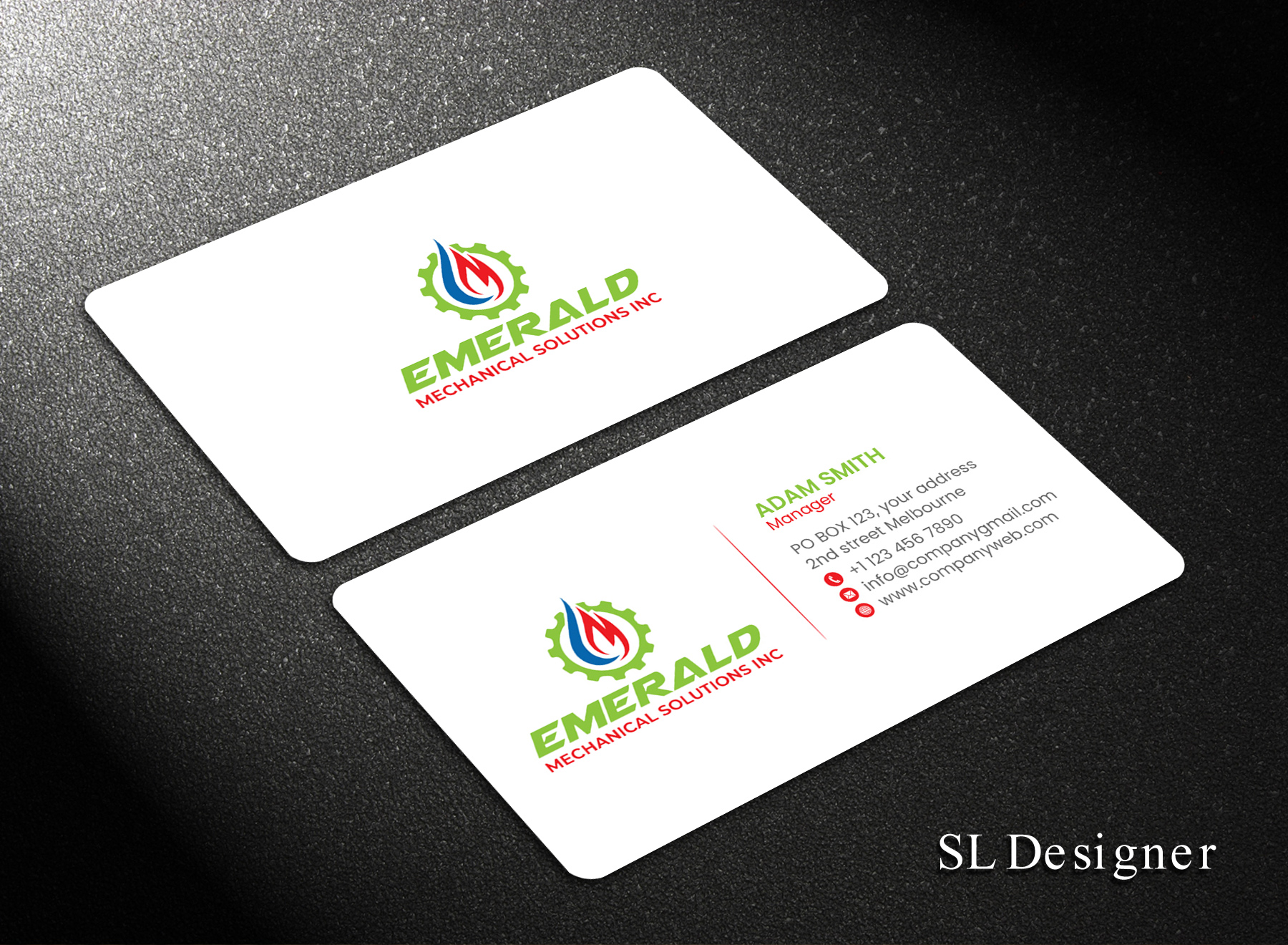 Business Card Design by SL Designer for this project | Design #25306432