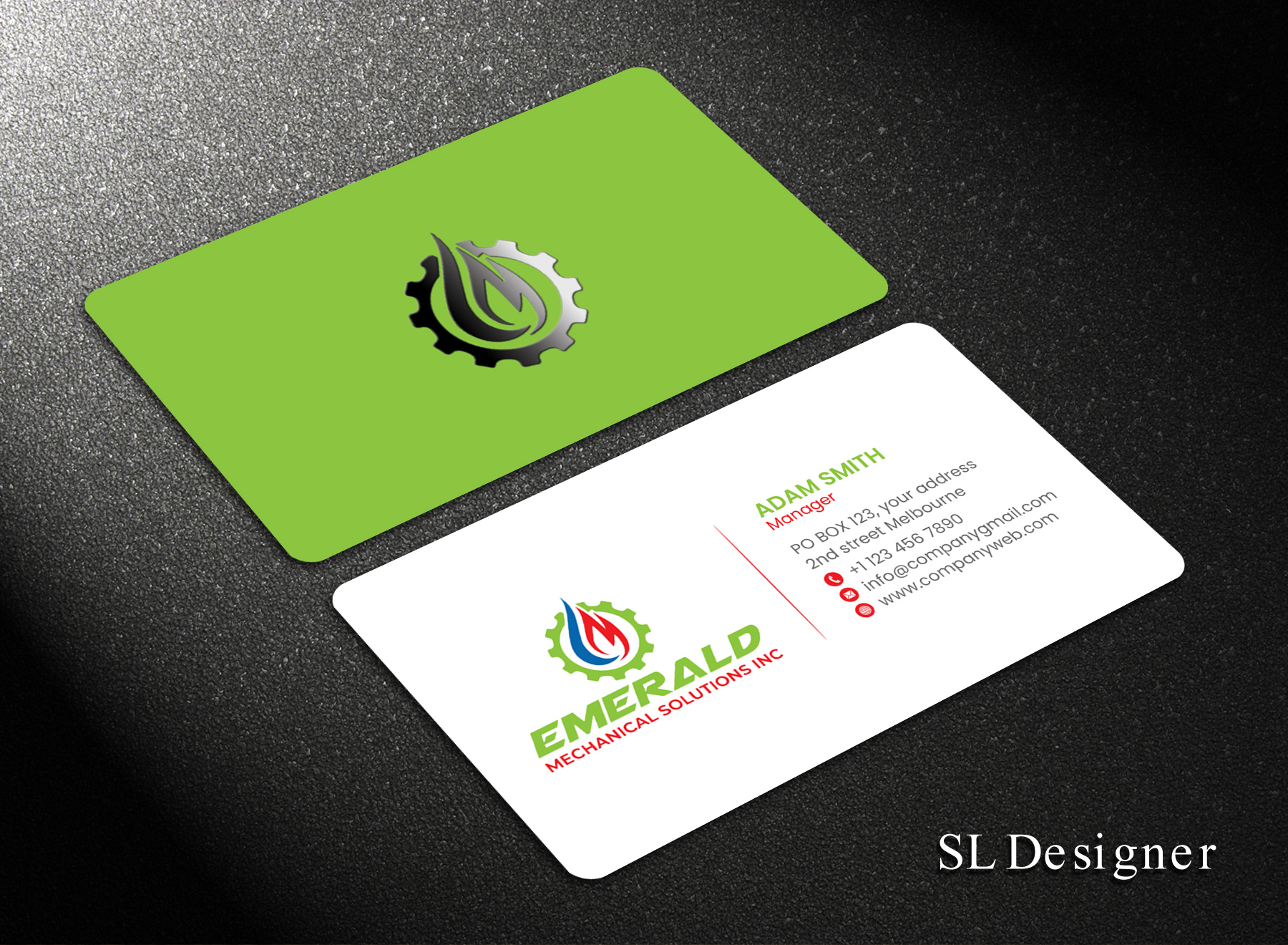 Business Card Design by SL Designer for this project | Design #25306433