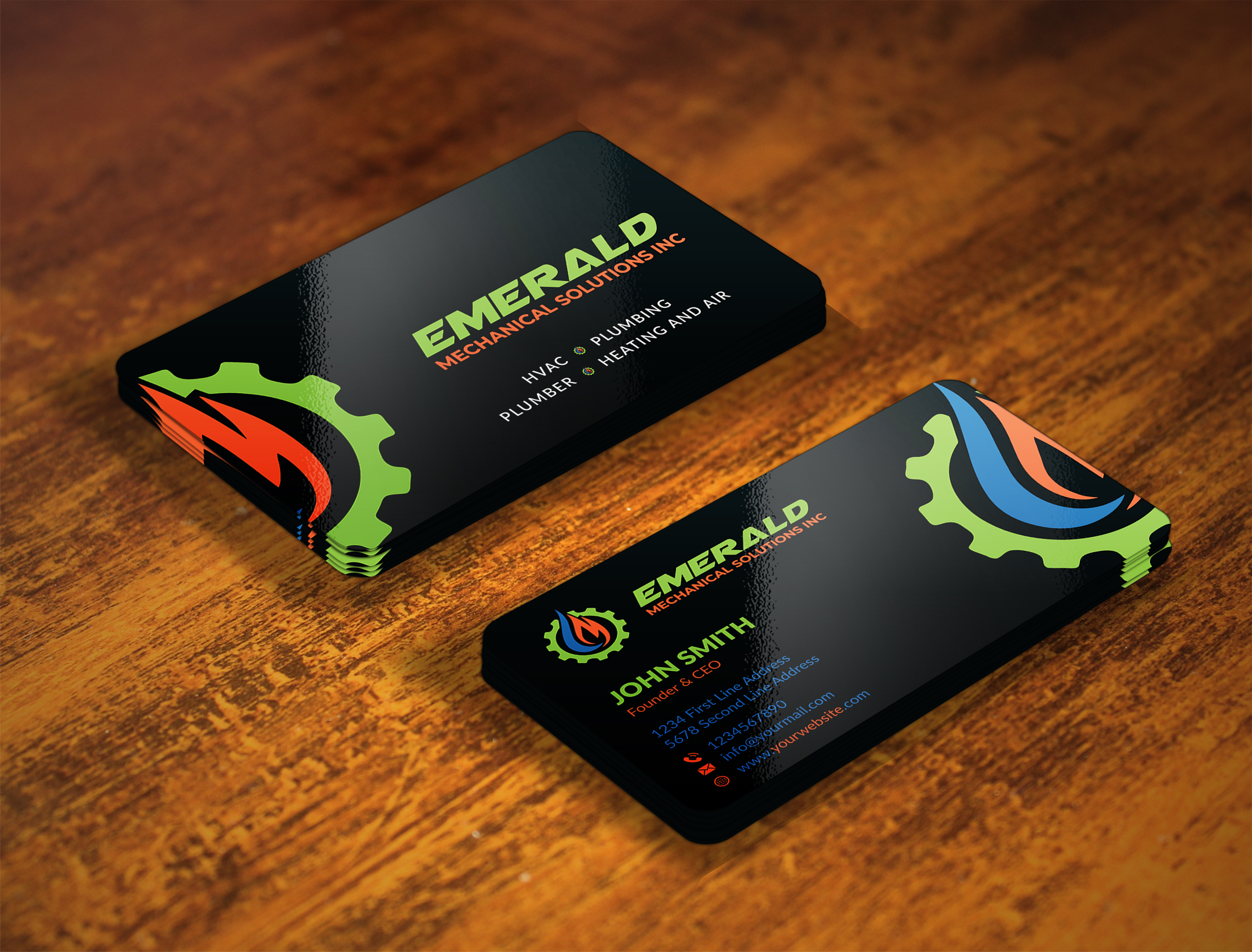 Business Card Design by Musa. A for this project | Design #25351088