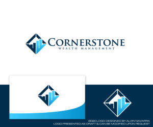 Logo Design by alvinnavarra for Cornerstone Wealth Management | Design: #25326584