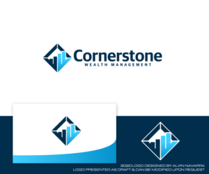 Logo Design by alvinnavarra for Cornerstone Wealth Management | Design: #25356743