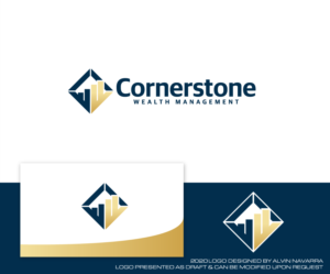 Logo Design by alvinnavarra for Cornerstone Wealth Management | Design: #25356745
