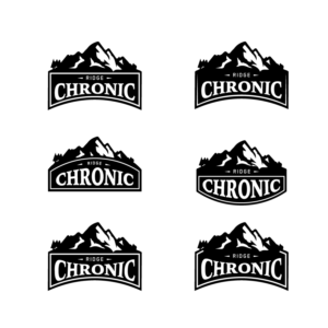 Ridge Chronic | Logo Design by Ivelina Tsvetkova