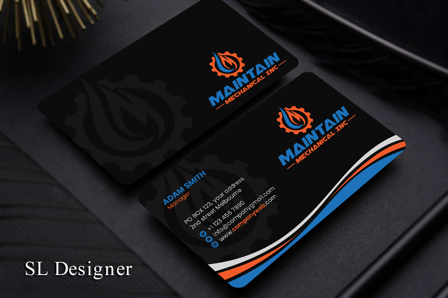 Business Card Design by SL Designer for this project | Design #25310878