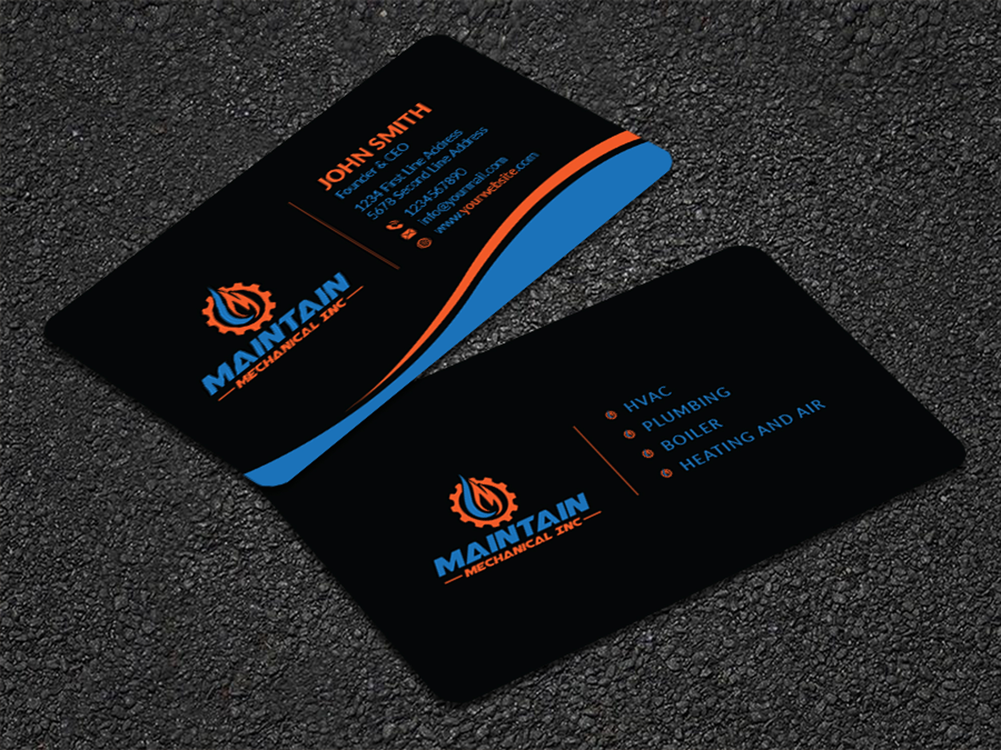 Business Card Design by Musa. A for this project | Design #25307377