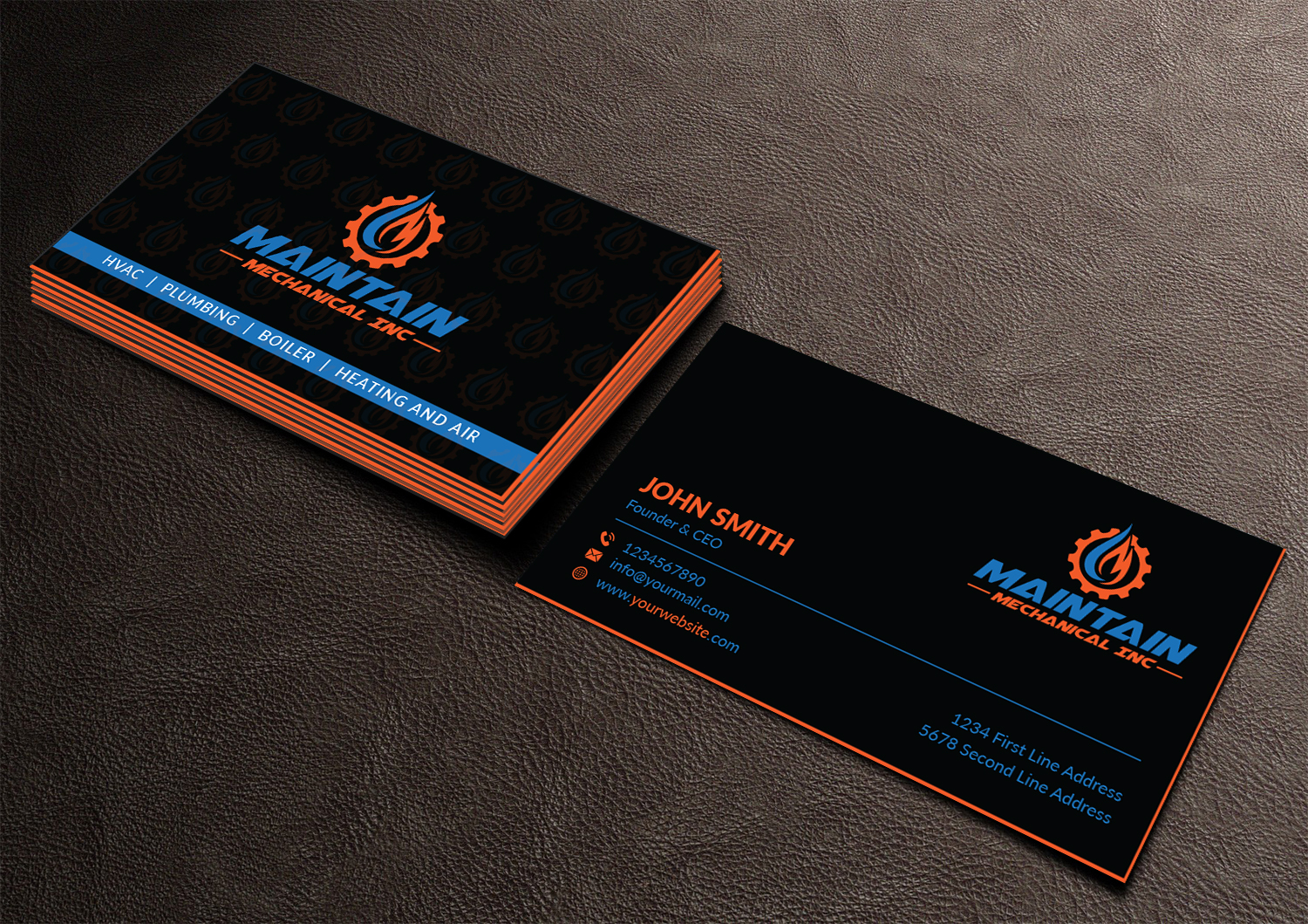 Business Card Design by Musa. A for this project | Design #25307380