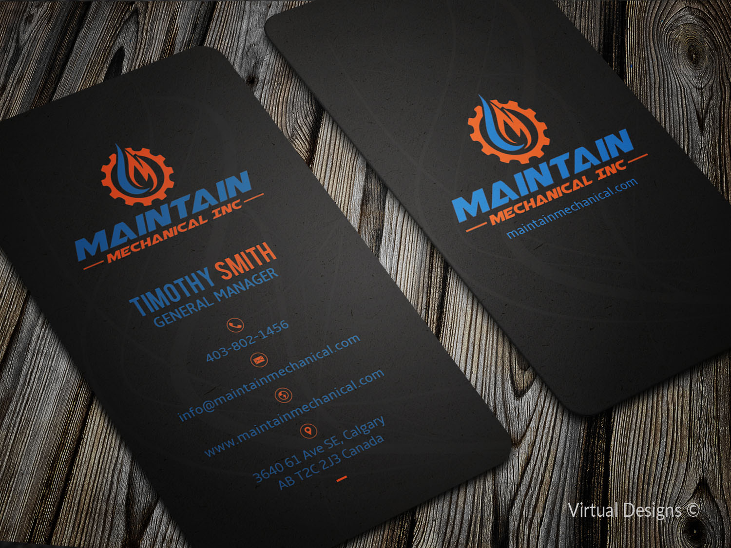 Business Card Design by SyncFuse™ Solutions for this project | Design #25321127