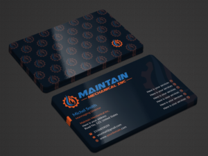 Maintain Mechanical - Business Card Design