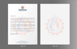 Letterhead Design by chandrayaan.creative