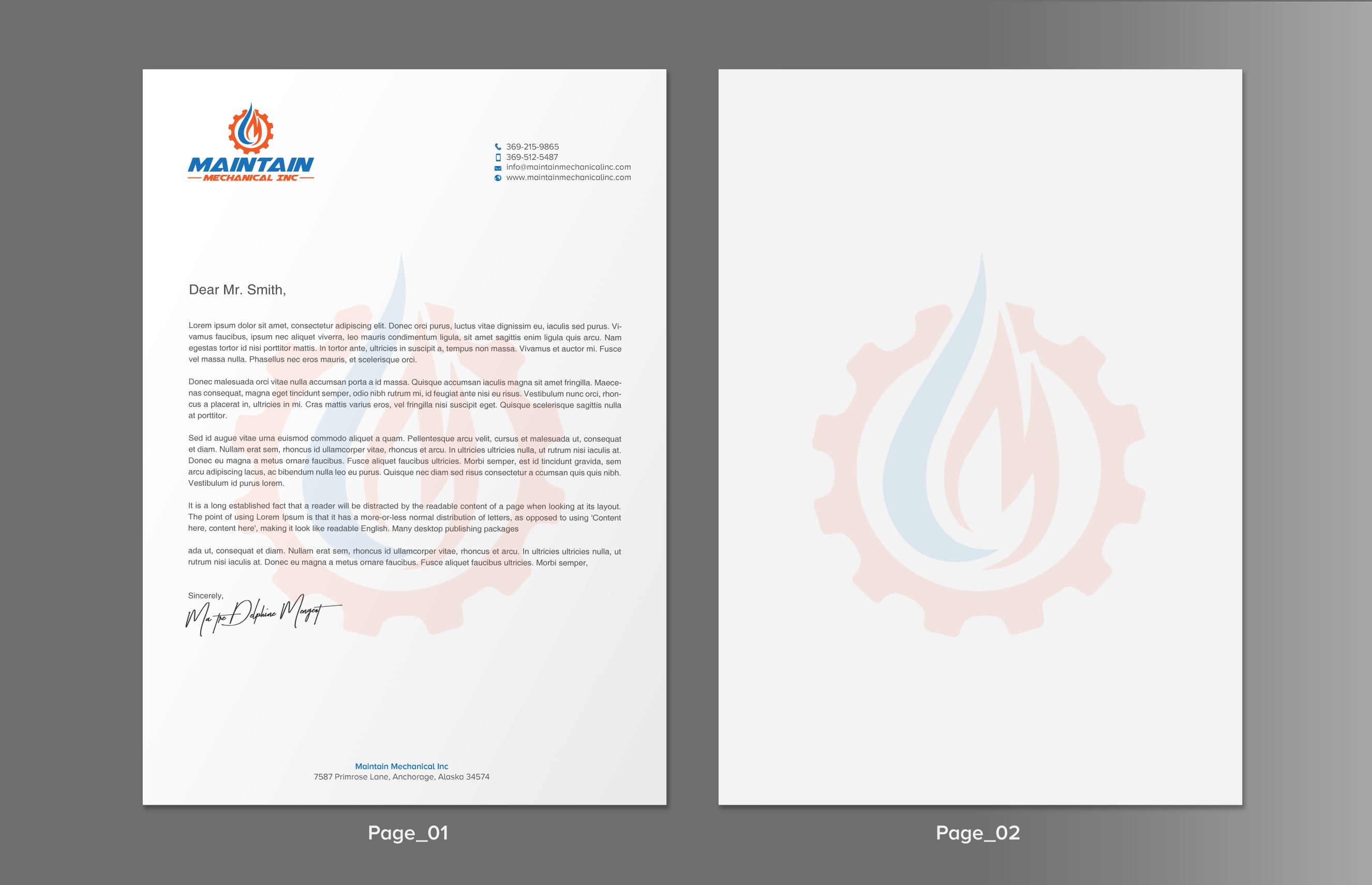 Letterhead Design by chandrayaan.creative for this project | Design #25314707