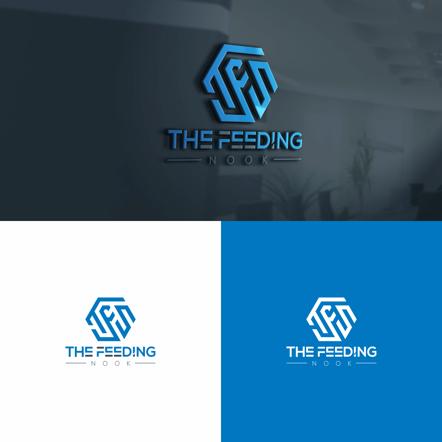Logo Design by manah bening for The Feeding Nook | Design #25309288