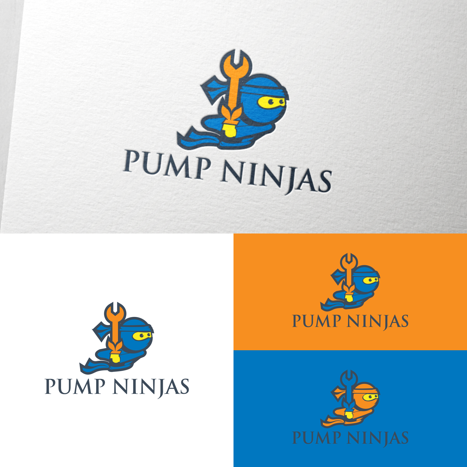 Logo Design by mr.yasmine for Pump Ninjas | Design #25310618