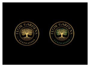 Flow Gardens Cultivation | Logo Design by wonderland