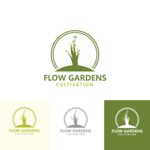 Flow Gardens Cultivation | Logo Design by Graphic Bricks