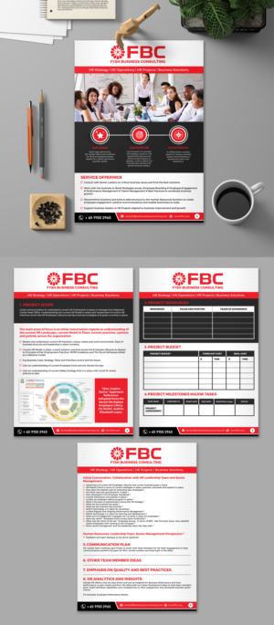 FBC Proposal Flyer Document | Flyer-Design von SAI DESIGNS