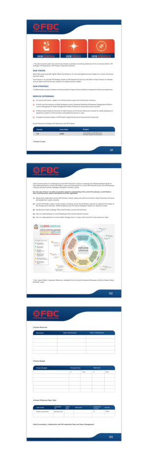 FBC Proposal Flyer Document | Flyer-Design von ZeneFashions