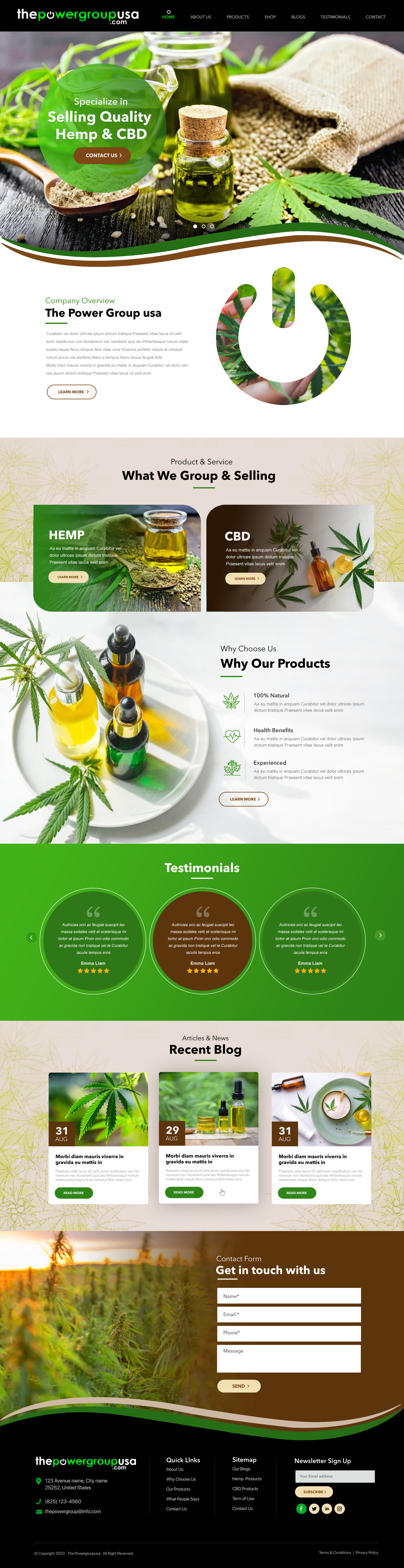 Web Design by Blue Sparrow for this project | Design #25325462