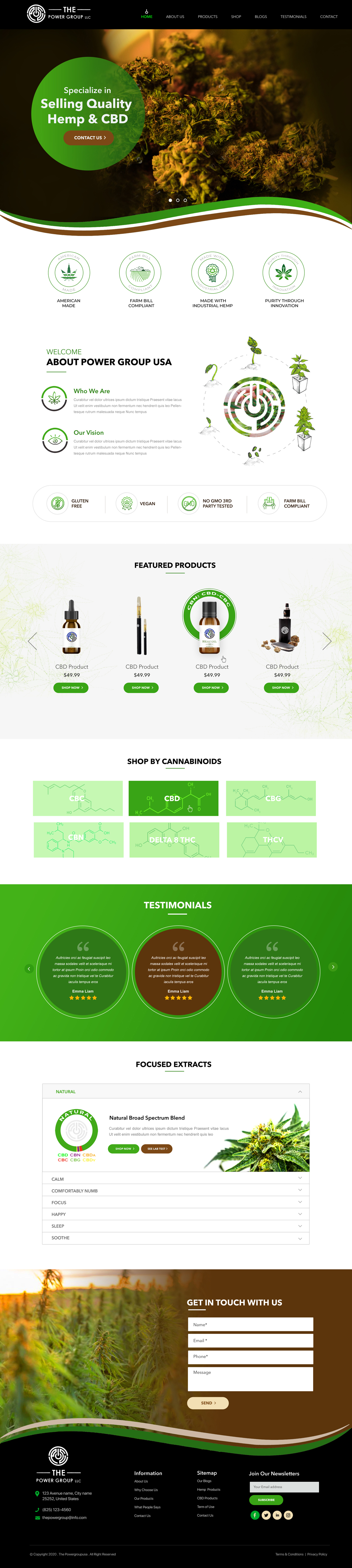 Web Design by Blue Sparrow for this project | Design #25434731