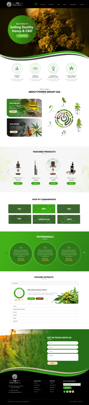 Web Design by Blue Sparrow for this project | Design: #25434732