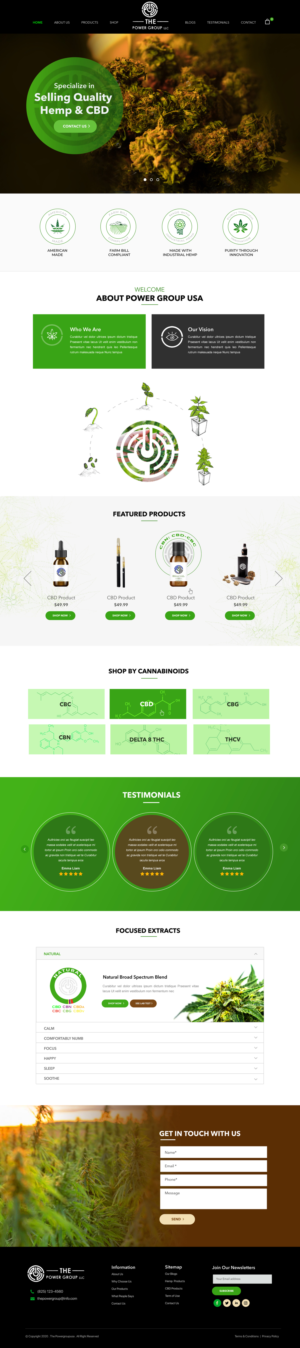 Web Design by Blue Sparrow for this project | Design: #25434733