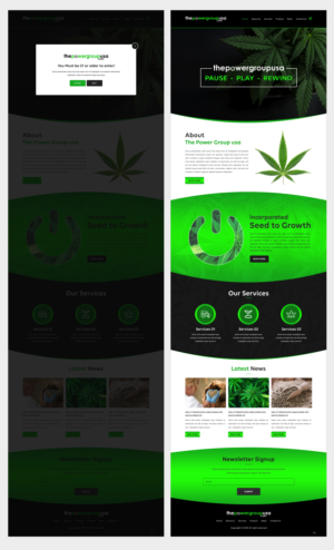 Web Design by pb for this project | Design: #25316423