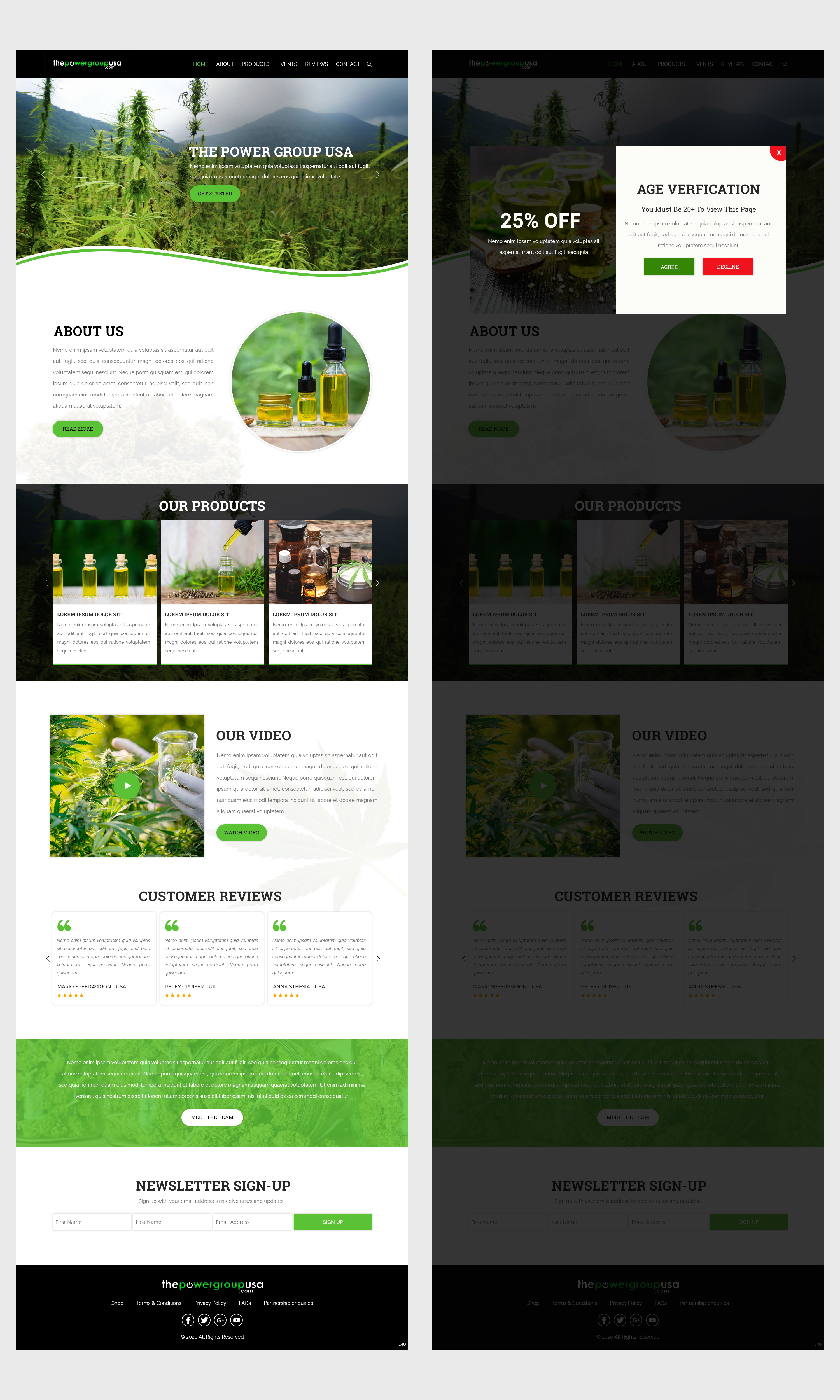 Web Design by pb for this project | Design #25316430