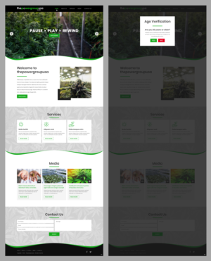 Web Design by pb for this project | Design: #25316437