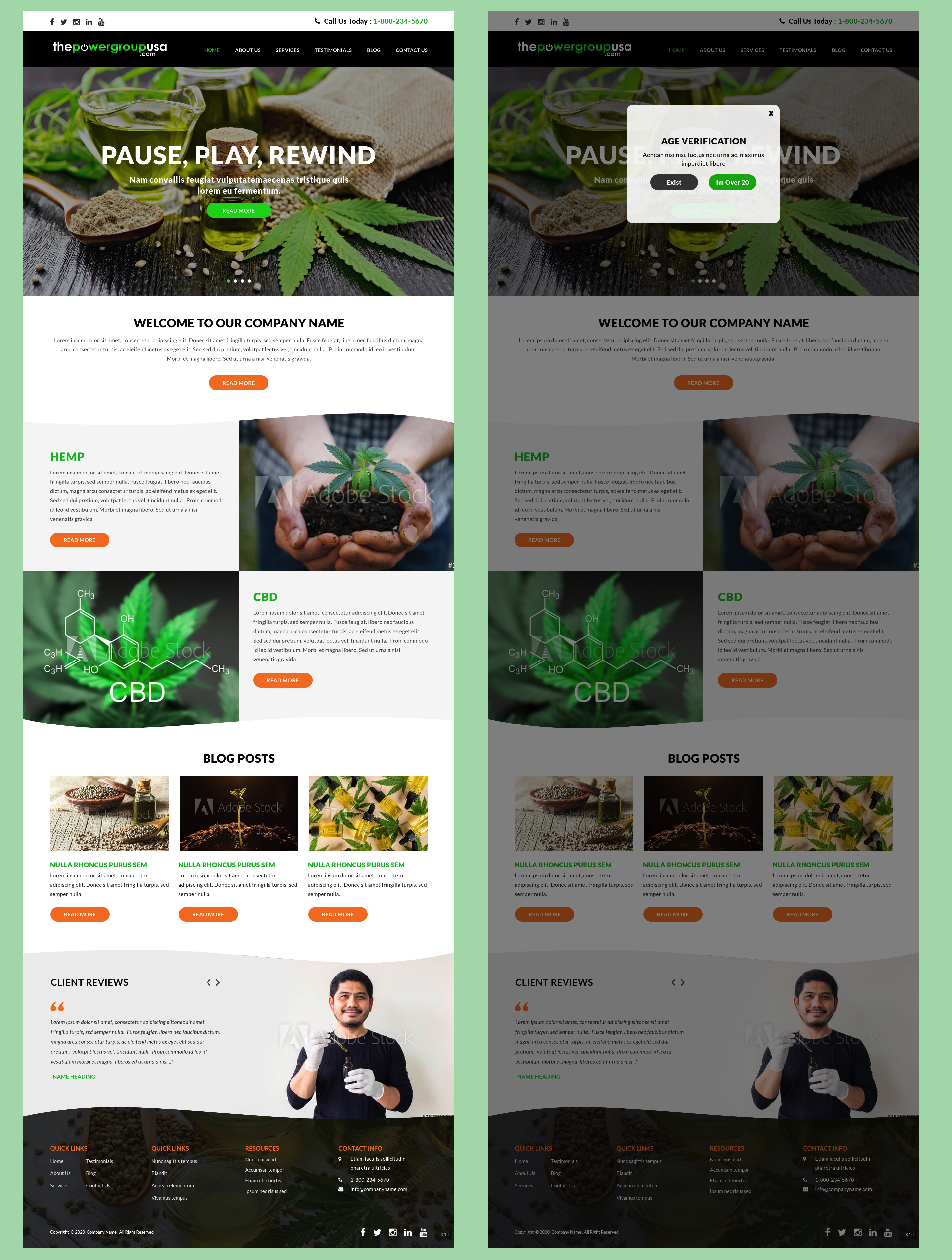 Web Design by pb for this project | Design #25316440