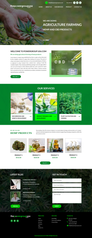 Web Design by Artistic Flora for this project | Design: #25314471