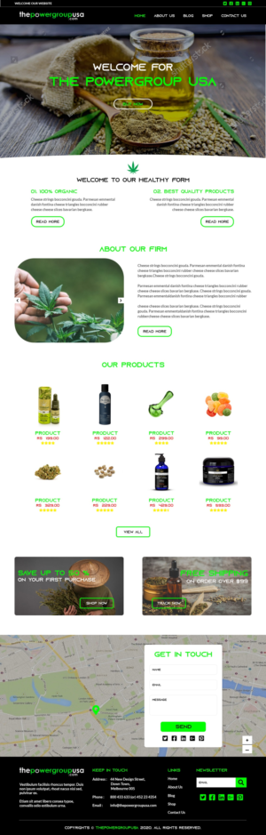 Web Design by Artistic Flora for this project | Design: #25333429