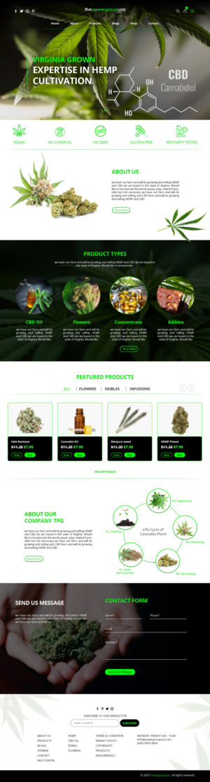 Web Design by Artistic Flora for this project | Design: #25417427