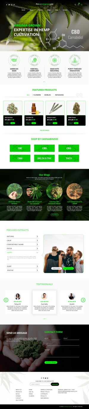 Web Design by Artistic Flora for this project | Design: #25452839
