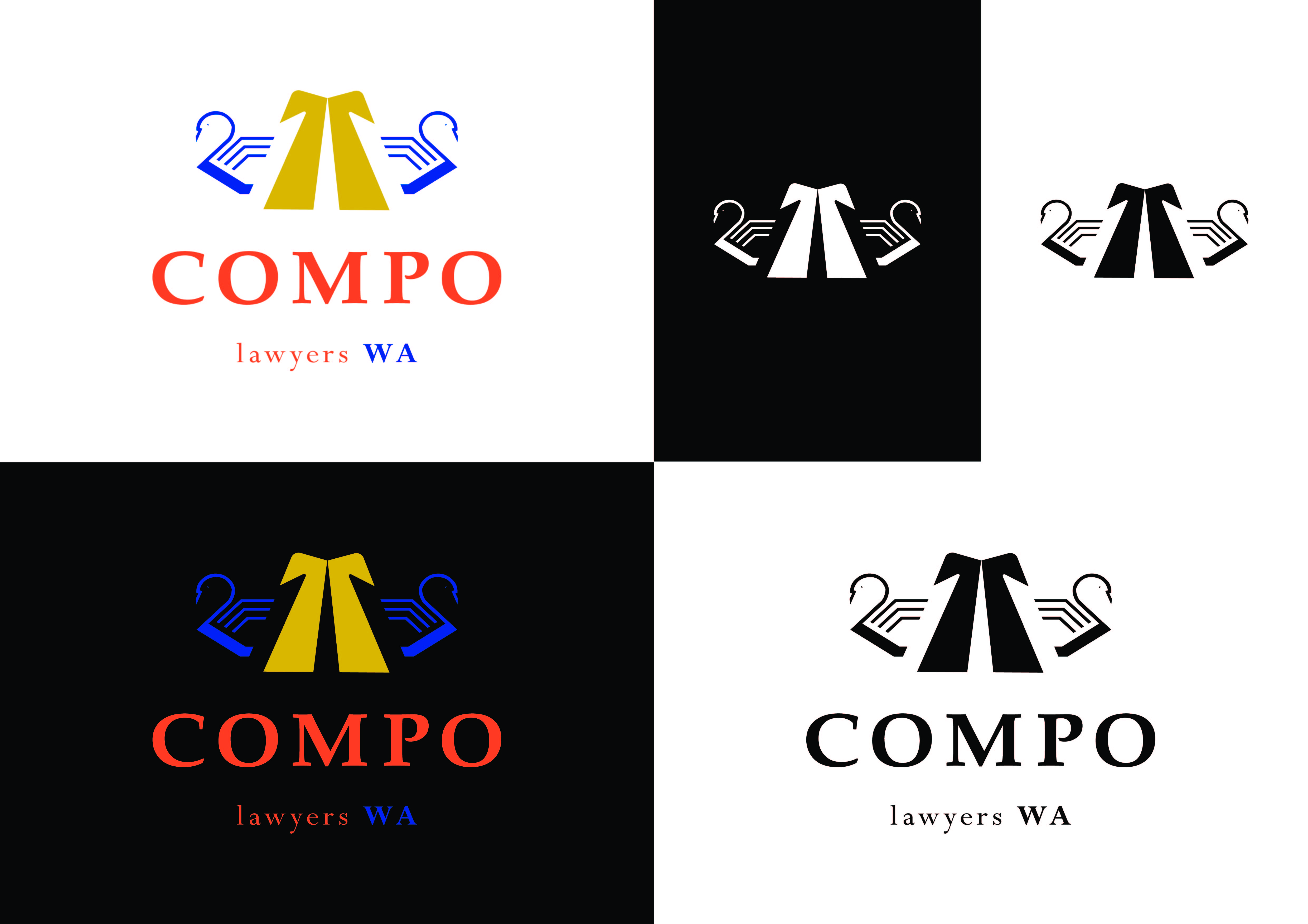 Logo-Design von SUCHETA für Compo Lawyers WA | Design #25346744