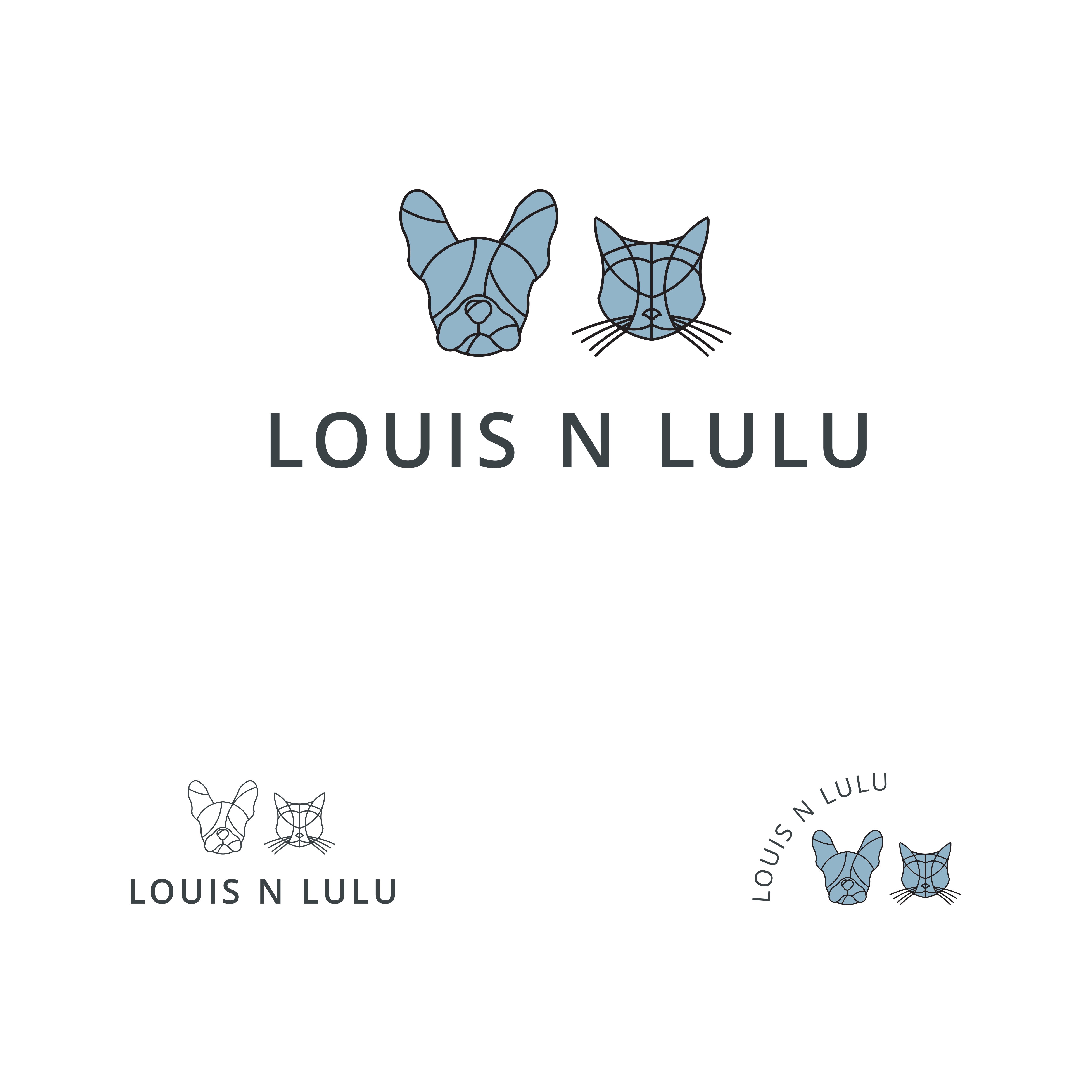 Diseño de Logo por emmanuel 23 para Louis n Lulu | Diseño #25332547