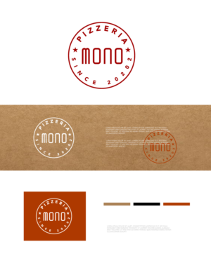 Mono Pizzeria | Logo Design by Ng V Duc