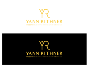 Logo completely independent or including the text Yann Rithner massage therapist / mental trainer. the text must be in french Yann Rithner massothérapeute / Préparateur mentale | Logo-Design von wonderland