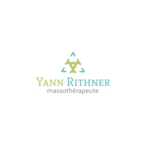 Logo completely independent or including the text Yann Rithner massage therapist / mental trainer. the text must be in french Yann Rithner massothérapeute / Préparateur mentale | Design de Logo par anizonestudio