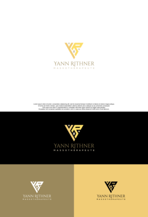 Logo completely independent or including the text Yann Rithner massage therapist / mental trainer. the text must be in french Yann Rithner massothérapeute / Préparateur mentale | Logo Design by siti MWDesign