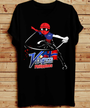 Vdarts philippines Sublimation Tshirt* | T-shirt Design by creative gravity