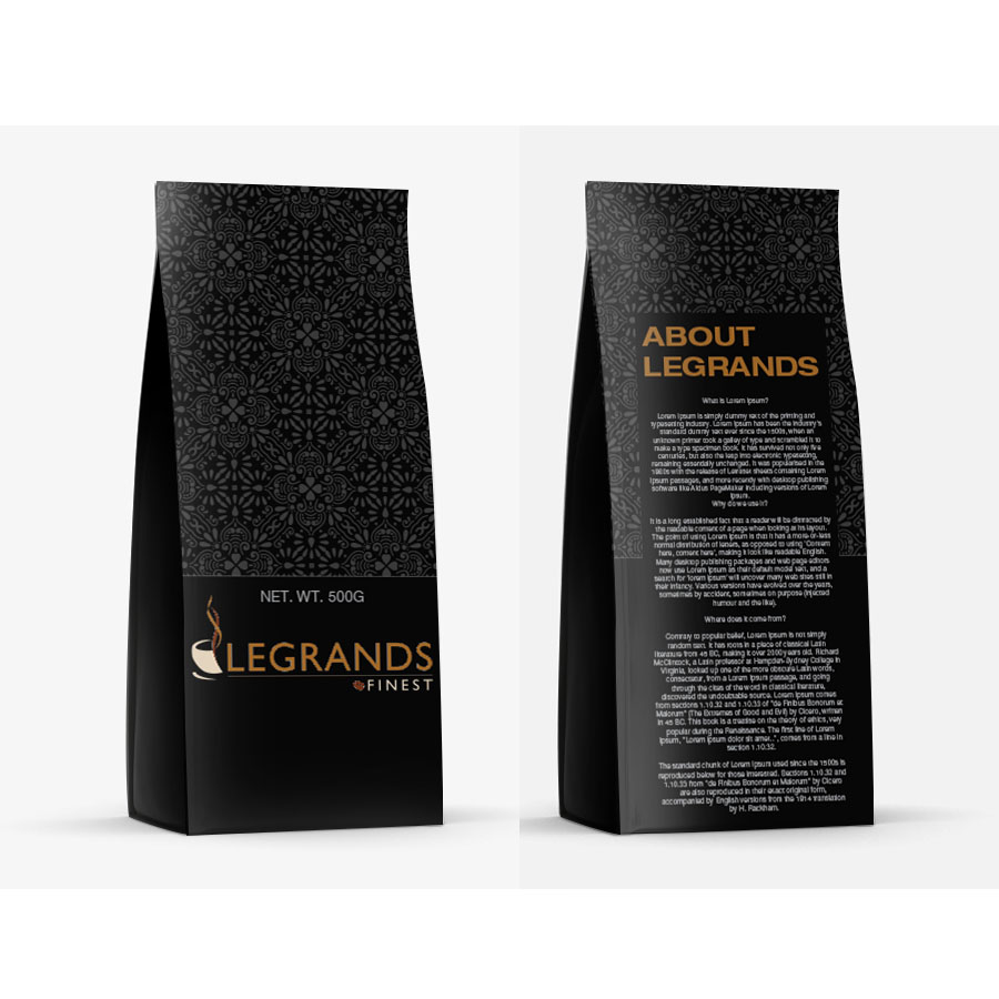 Packaging Design by Rupok 3 for LERAMO COFFEE CORPORATION | Design: #25310040