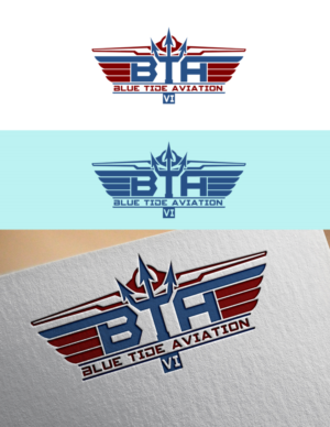 Logo Design by ARtKISTA for Blue Tide Aviation | Design: #25312213