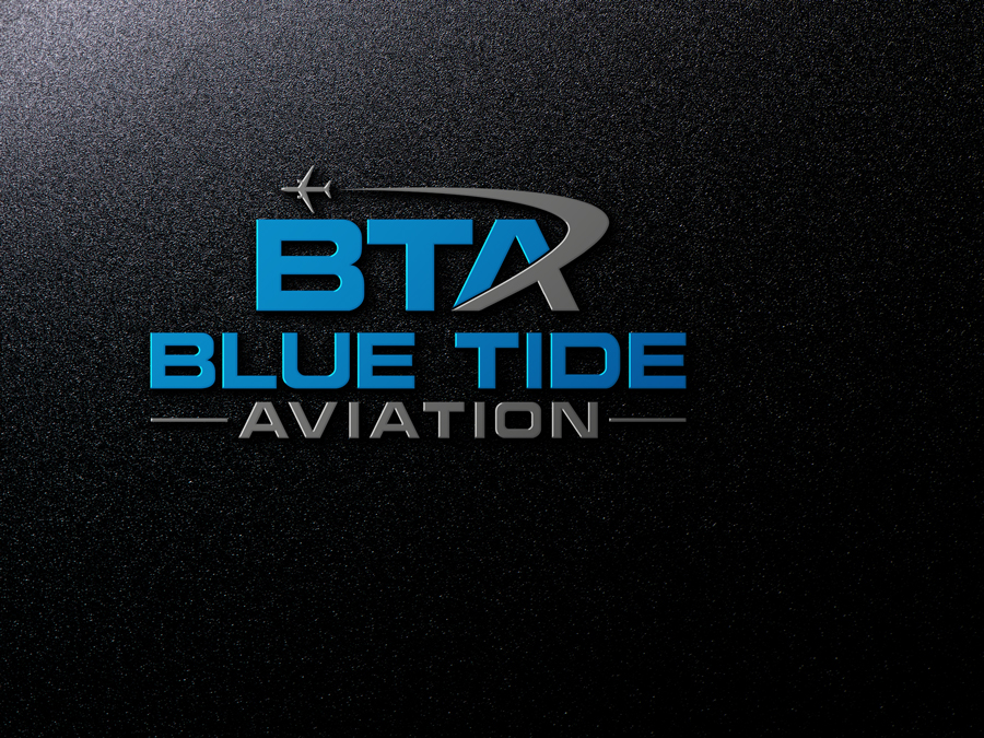 Logo Design by the majestic design for Blue Tide Aviation | Design #25311184